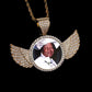 Wing Photo Necklace