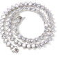 Heart Tennis Necklace