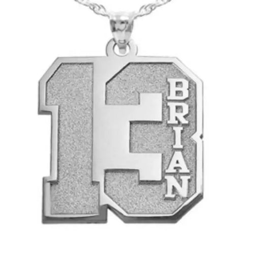 Personalized Number Necklace