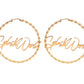 Twisted Custom Hoop