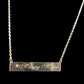 Crystal Bar Necklace