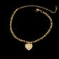 Love Initial Anklet
