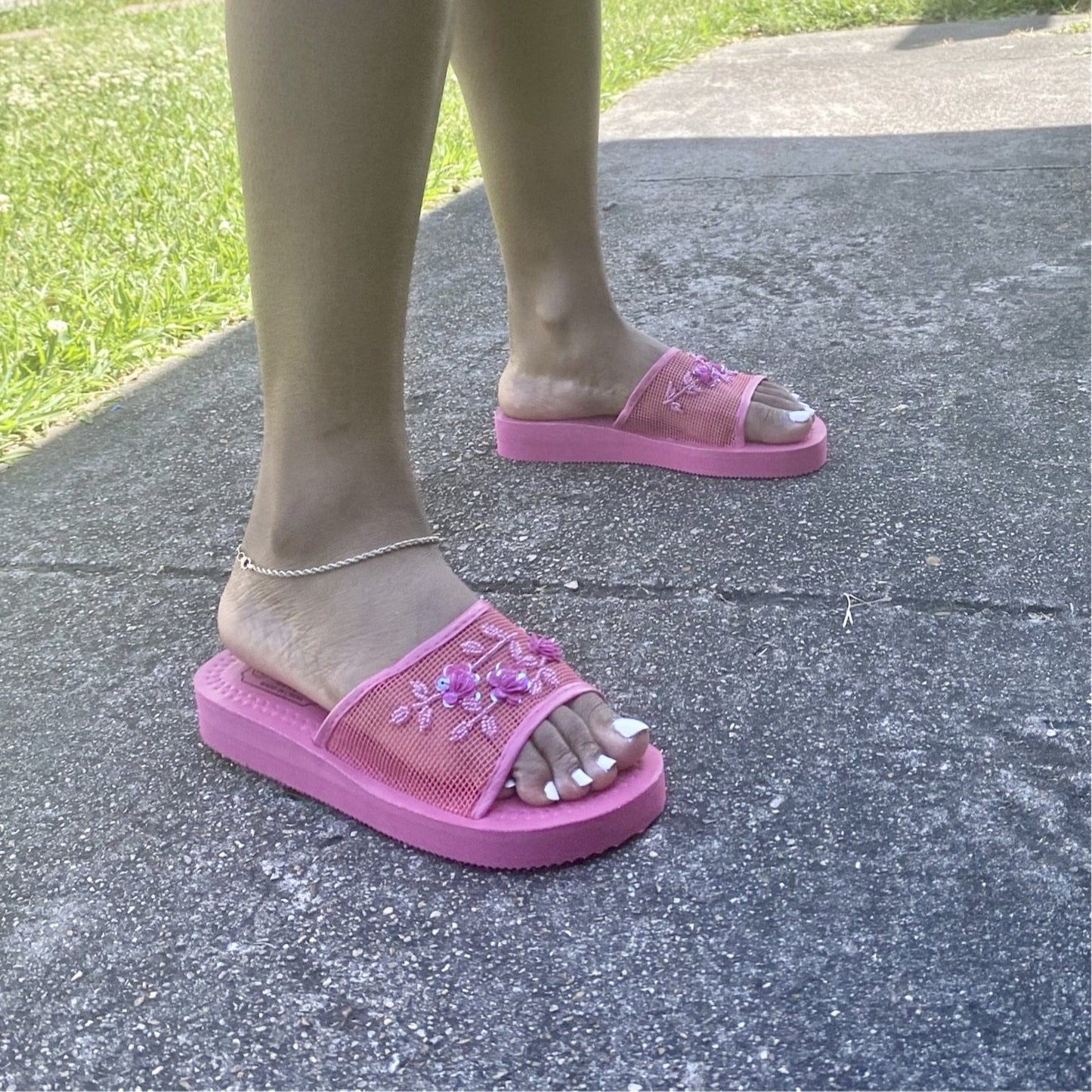 Mesh Slippers
