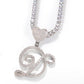 Initial Heart Pendant