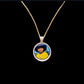 Large 6 inch Photo Pendant