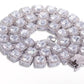 Square Cluster Tennis Necklace