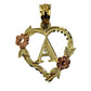 Initial Blossom Pendant