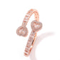 Bling Heart Bracelet