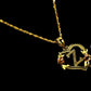 Initial Blossom Pendant