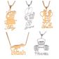 Child's Custom Cartoon Necklace